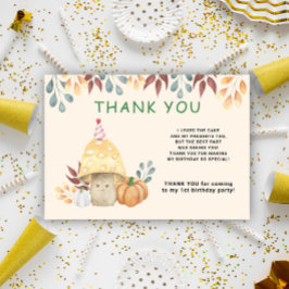 Watercolor niedlich Fliegenagrarparty zum ersten G Dankeskarte