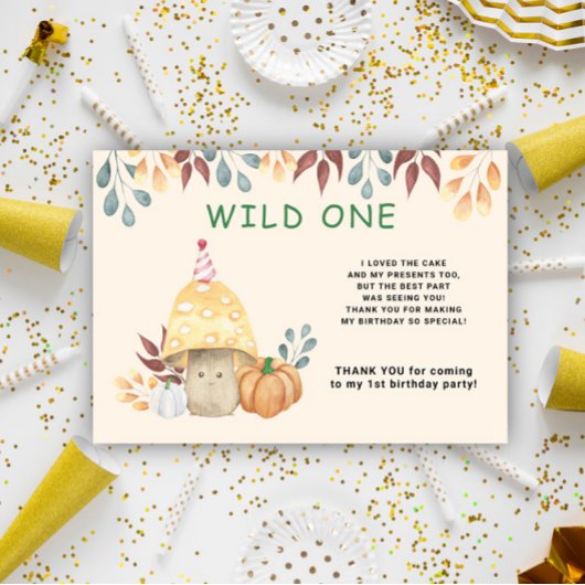 Watercolor niedlich Fliegenagrarparty zum ersten G Dankeskarte