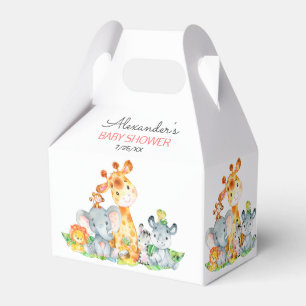 Watercolor-niedliche Geschenkschachtel