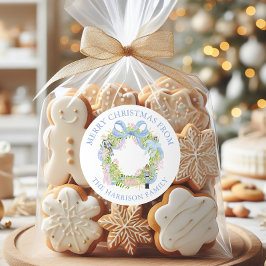 Watercolor Nutcracker-Werbegeschenk Runder Aufkleber