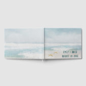 Watercolor Ocean and Starfish  Gästebuch (Voll)