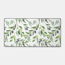 Watercolor Olive Pattern