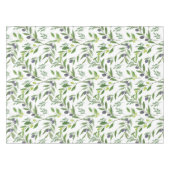Watercolor Olive Pattern Tischdecke (Vorderseite (Horizontal))