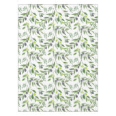 Watercolor Olive Pattern Tischdecke (Vorderseite)