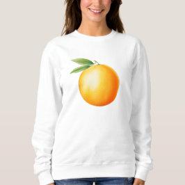 Watercolor Orange Sweatshirt