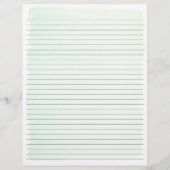 Watercolor Oranges Fruit Recipe Card Binder Insert (Rückseite)