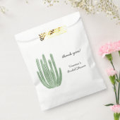 Watercolor Organ Pipe Cactus Bridal Shower Geschenktütchen (Versiegelt)