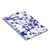 "Watercolor orientalisches Muster mit Sakurazweig. Notizblock (Rechte Seite)