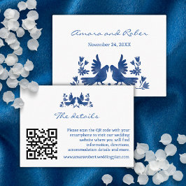 WATERCOLOR OTOMI VRDS ENSCHLIESSKARTE VISITENKARTE