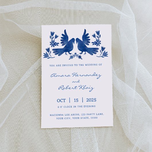 WATERCOLOR OTOMI VRDS NAVY ANKÜNDIGUNG