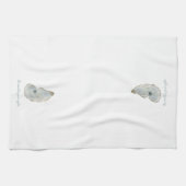 Watercolor Oyster  Geschirrtuch (Horizontal)