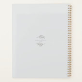 Watercolor Oyster Planer (Rückseite)