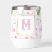 Watercolor Palm Beach Mahjong (Vorderseite)