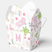 Watercolor Palm Beach Mahjong Geschenkschachtel (Geöffnet)