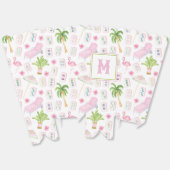 Watercolor Palm Beach Mahjong Popcorn Geschenkschachtel (Ungeklappt)