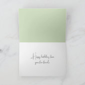 Watercolor Panda Bears Birthday Karte (Innenseite)