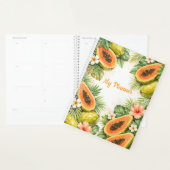Watercolor Papaya Planner Planer (Anzeige)