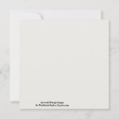 Watercolor Pastel Brushstrokes On Cloud White Karte (Rückseite)