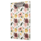 Watercolor Pastel Floral Seamless Pattern | Soft Klemmbrett (Links)