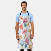  Watercolor Pastel Mushrooms Schürze (Getragen)