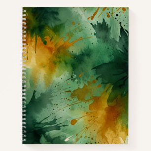 WATERCOLOR PATTERN-Notebook Notizblock