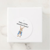 Watercolor Peter Rabbit Veggie Basket Babydusche Geschenkanhänger (Beispiel)