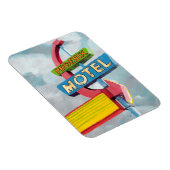 Watercolor Phoenix Motel Magnet (Rechte Seite)