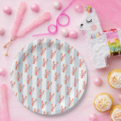 Watercolor Pinch Me Lobster Birthday Pappteller (Party)