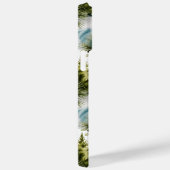 Watercolor Pine Muster Elegante Winter Case-Mate iPhone Hülle (Rückseite / Rechts)