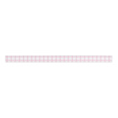 Watercolor Pink and White Bamboo Stripes Ripsband (Vorderseite)