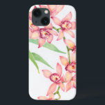Watercolor Pink Flowers Case-Mate iPhone Hülle<br><div class="desc">Watercolor Pink Flowers Artist: Tim OToole</div>
