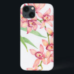 Watercolor Pink Flowers Case-Mate iPhone Hülle<br><div class="desc">Watercolor Pink Flowers Artist: Tim OToole</div>