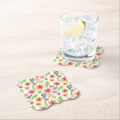 Watercolor Pink Flowers Pattern-69677 Untersetzer (Vor Ort)