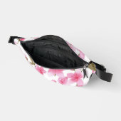 Watercolor Pink Sakura Flowers cherry blossom  Bauchtasche (Offen)