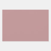 Watercolor Pink Snowflake Reindeer Tree Christmas Geschenkpapier Set (Vorderseite 2)