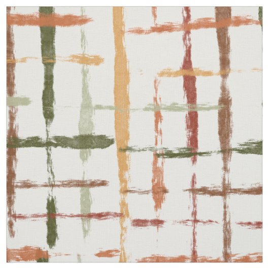 watercolor plaid pattern with chaotic lines stoff (Muster)