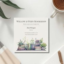Watercolor Plant and Book Design