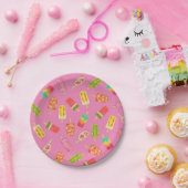 Watercolor Popsicles Sommergeburtsfeier Pappteller (Party)