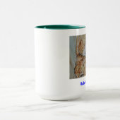 Watercolor-Porträt-Tasse Tasse (Zentrum)