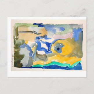 Watercolor Postcards Show 6 Postkarte