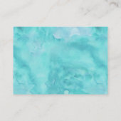 Watercolor Pumpkin Boy Diaper Raffle Ticket Begleitkarte (Rückseite)