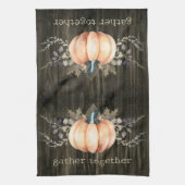 Watercolor Pumpkin Geschirrtuch (Vertikal)