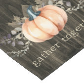 Watercolor Pumpkin Kurzer Tischläufer (Ecke)