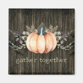 Watercolor Pumpkin Magnet (Vorne)