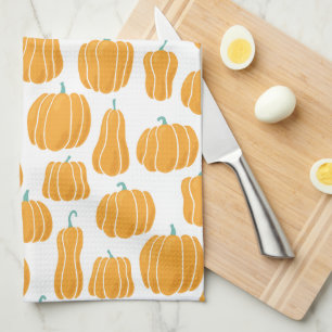 Watercolor Pumpkin Patch Geschirrtuch
