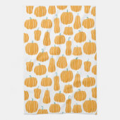 Watercolor Pumpkin Patch Geschirrtuch (Vertikal)