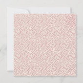 Watercolor Racehorse Derby Einladung (Rückseite)