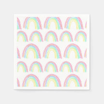 Watercolor Rainbow Birthday Party