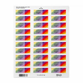 Watercolor Rainbow Custom (Vorne)