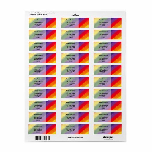 Watercolor Rainbow Custom (Vorne)